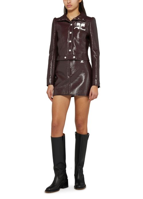 COURREGES Blouson vinyle Réédition