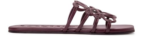 LOEWE Petal Anagram slide in soft calfskin