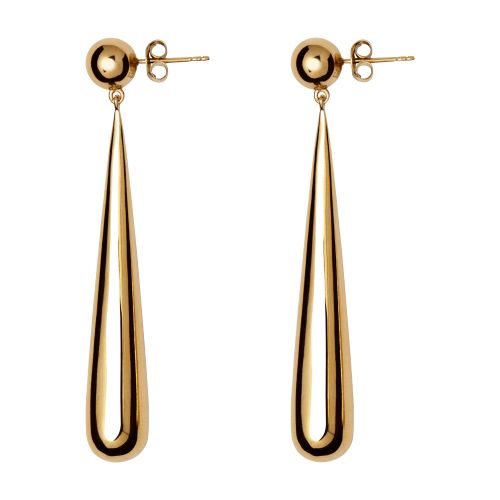 Lie Studio The Louise Earrings In Gold