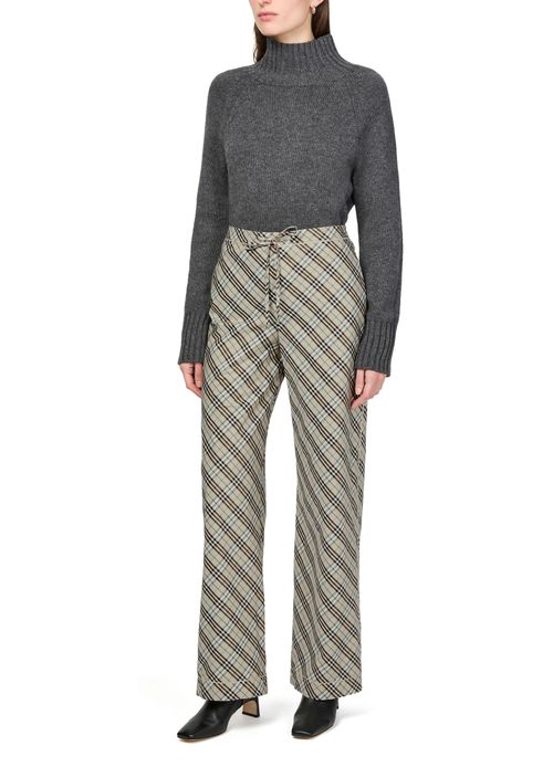 BURBERRY Baumwollhose Check