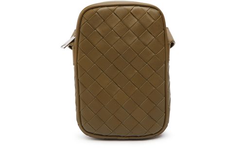 BOTTEGA VENETA Pochette pour téléphone zippé Intrecciato