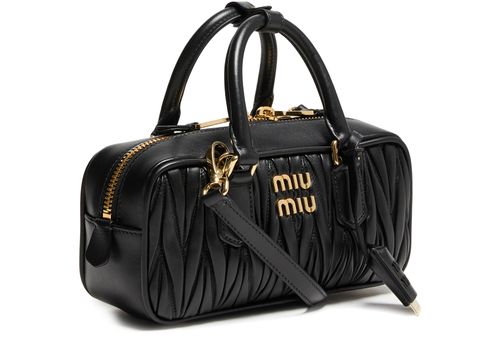 MIU MIU Sac Arcadie en cuir nappa matelassé
