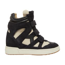 MARANT ホワイト ISABEL ハイカットスニーカー