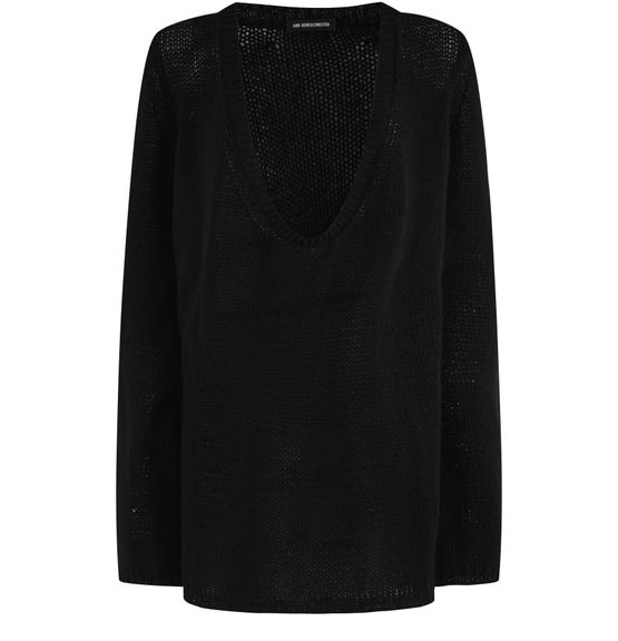 ANN DEMEULEMEESTER チュニックニット ANN DEMEULEMEESTER チュニックニット