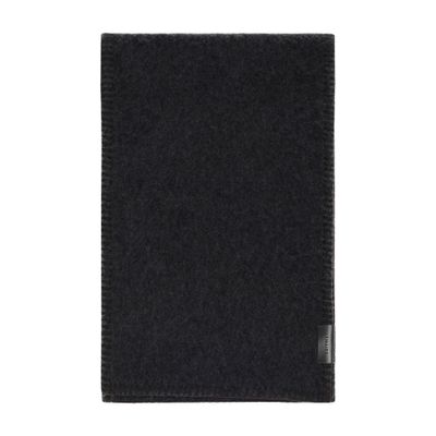 Lemaire Cocotte Fluffy Scarf In Gray