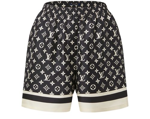 LOUIS VUITTON Short de pyjama Monogram à rayures