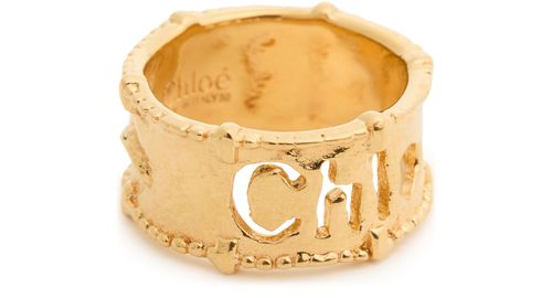 CHLOE Chloé Medals ring