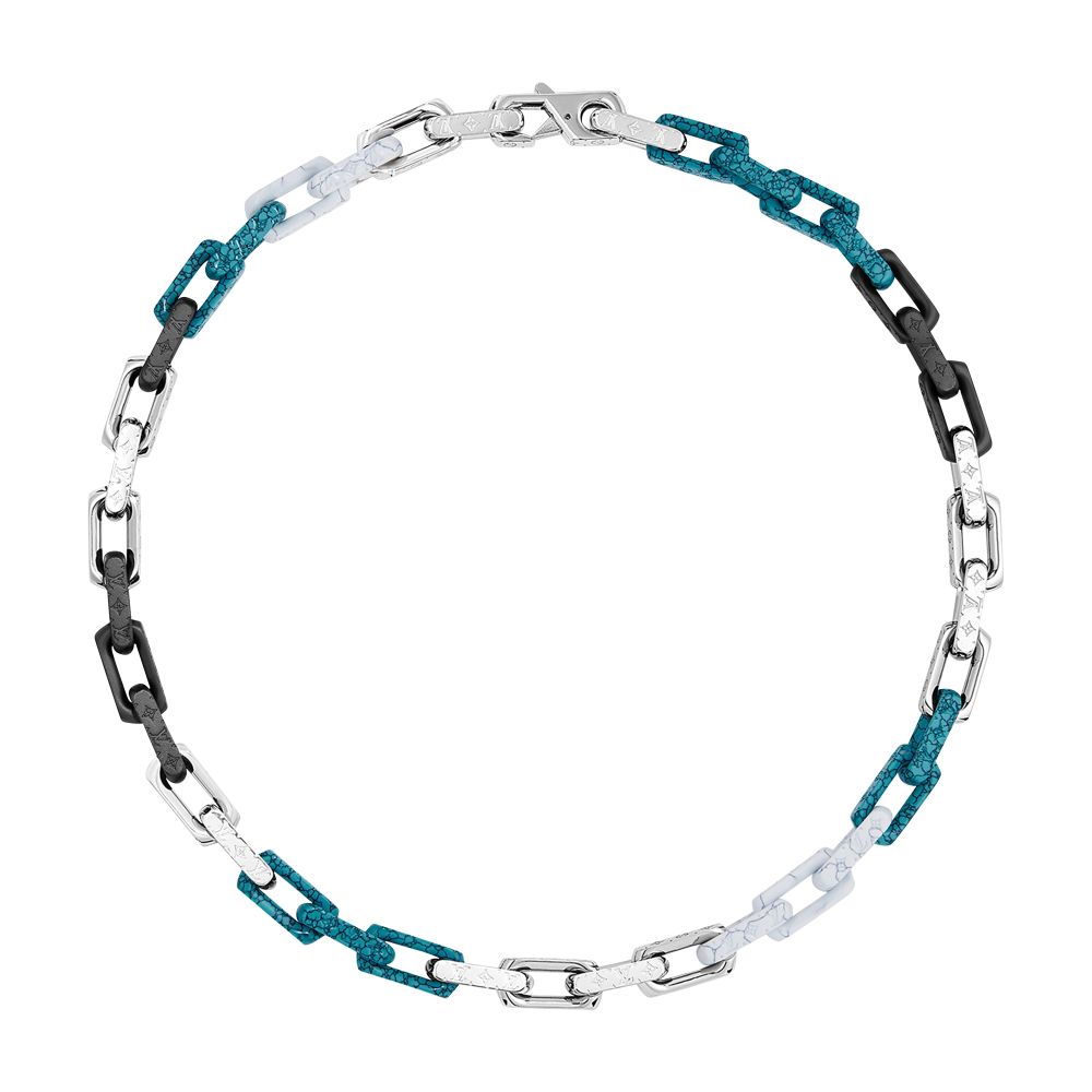 Monogram Chain Necklace thumbnail 5