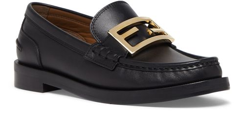 Fendi sales leather shoes