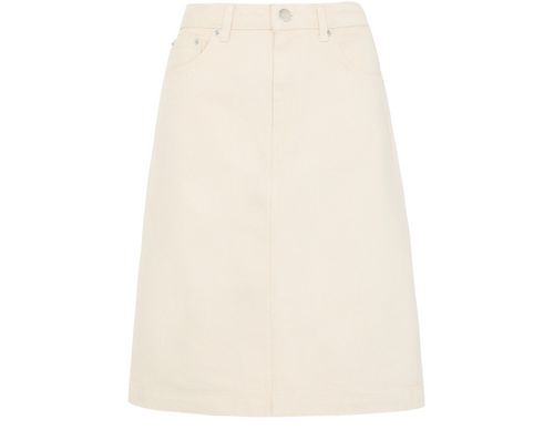 SKALL STUDIO Cali midi denim skirt