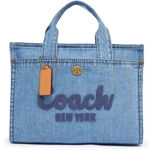 COACH Cargo tote in denim