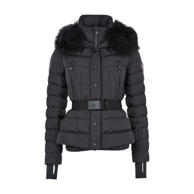 Moncler Beverley Down Jacket In Black