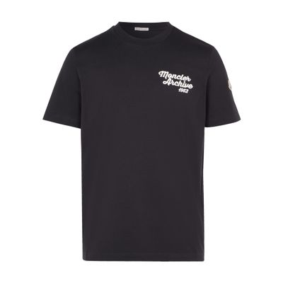 ダブルレイヤー ストライプ入り コットン Tシャツ レディース