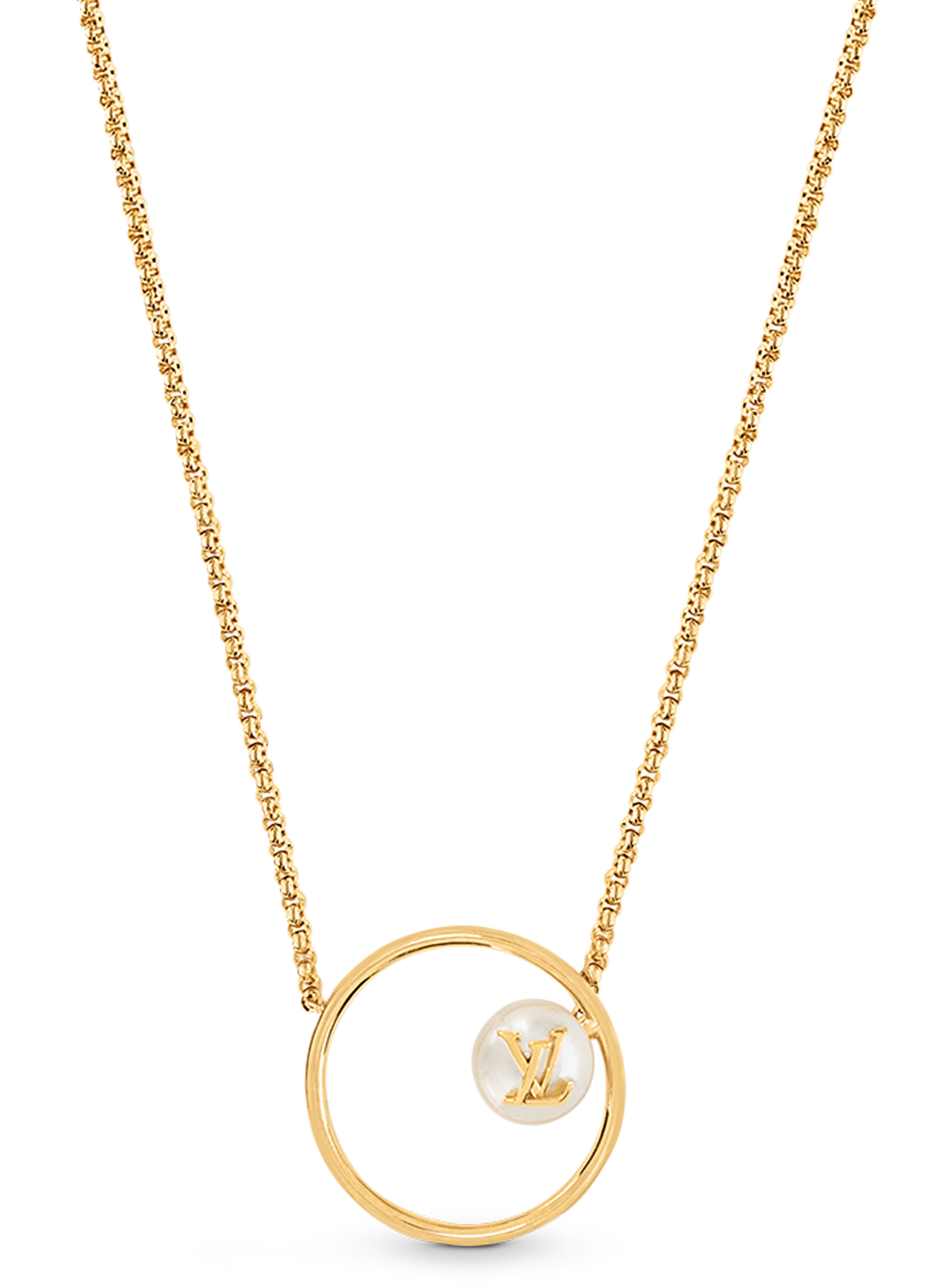 LV Eclipse Pearls Necklace