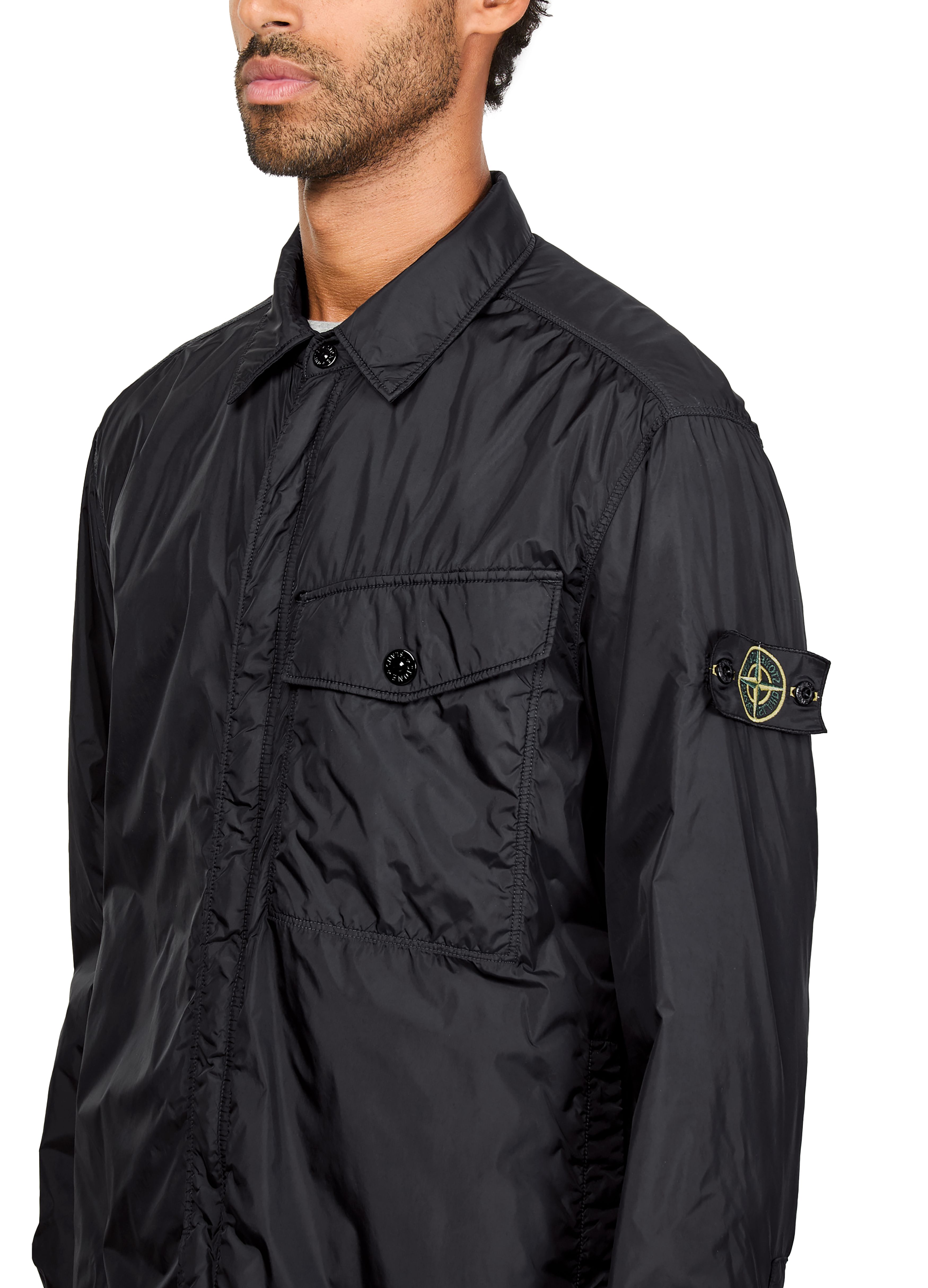 Logo patch jacket thumbnail 4
