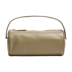 Round 90'S handbag in leather