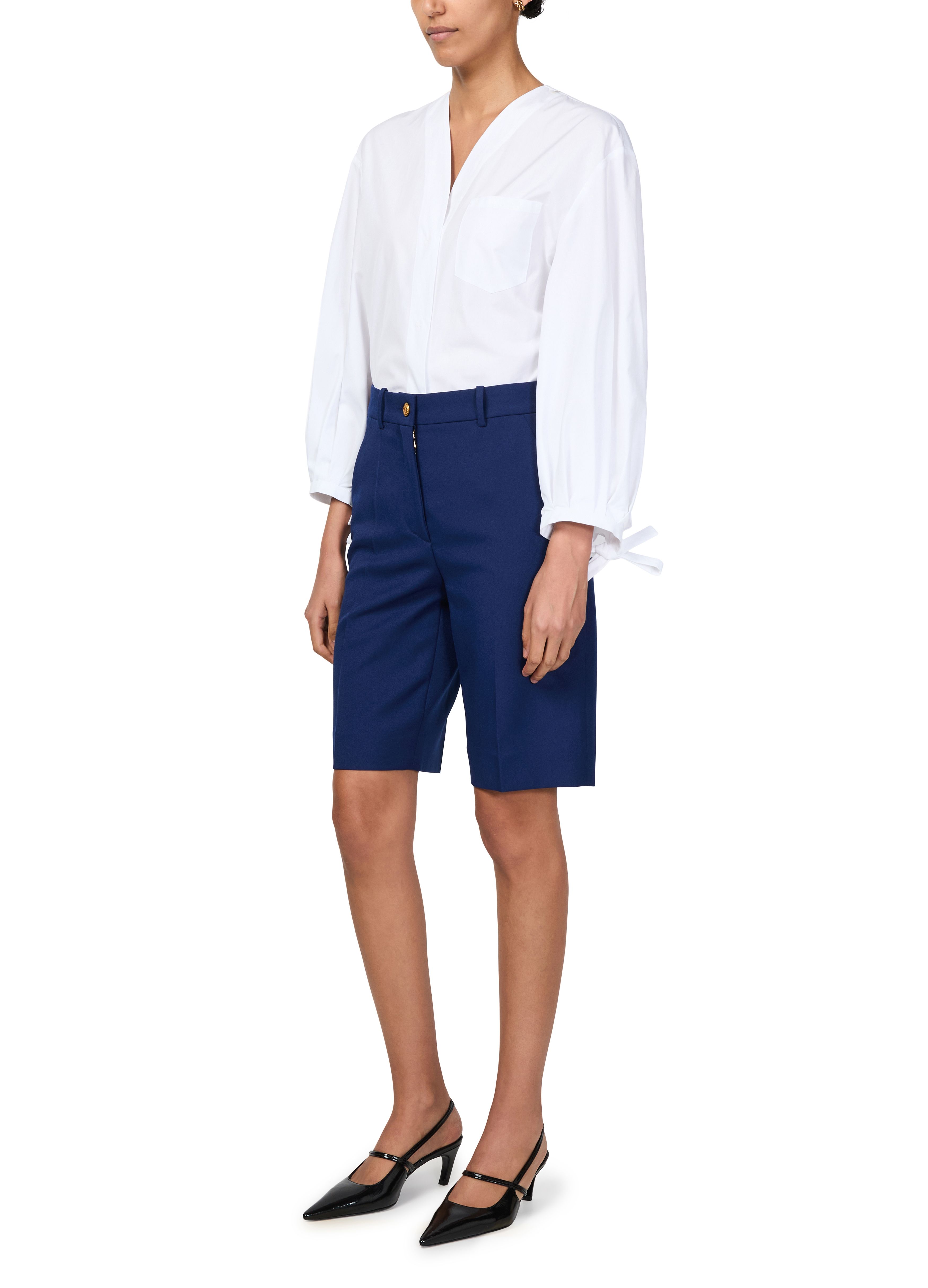 Technical Gabardine Tailored Bermuda Shorts thumbnail 5