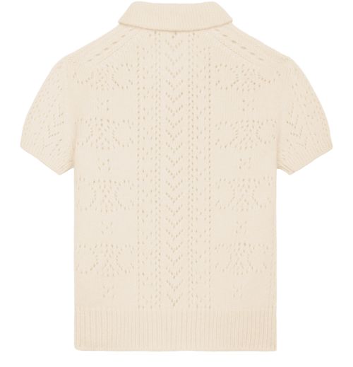 CELINE Strickjacke aus pointelle-kaschmir