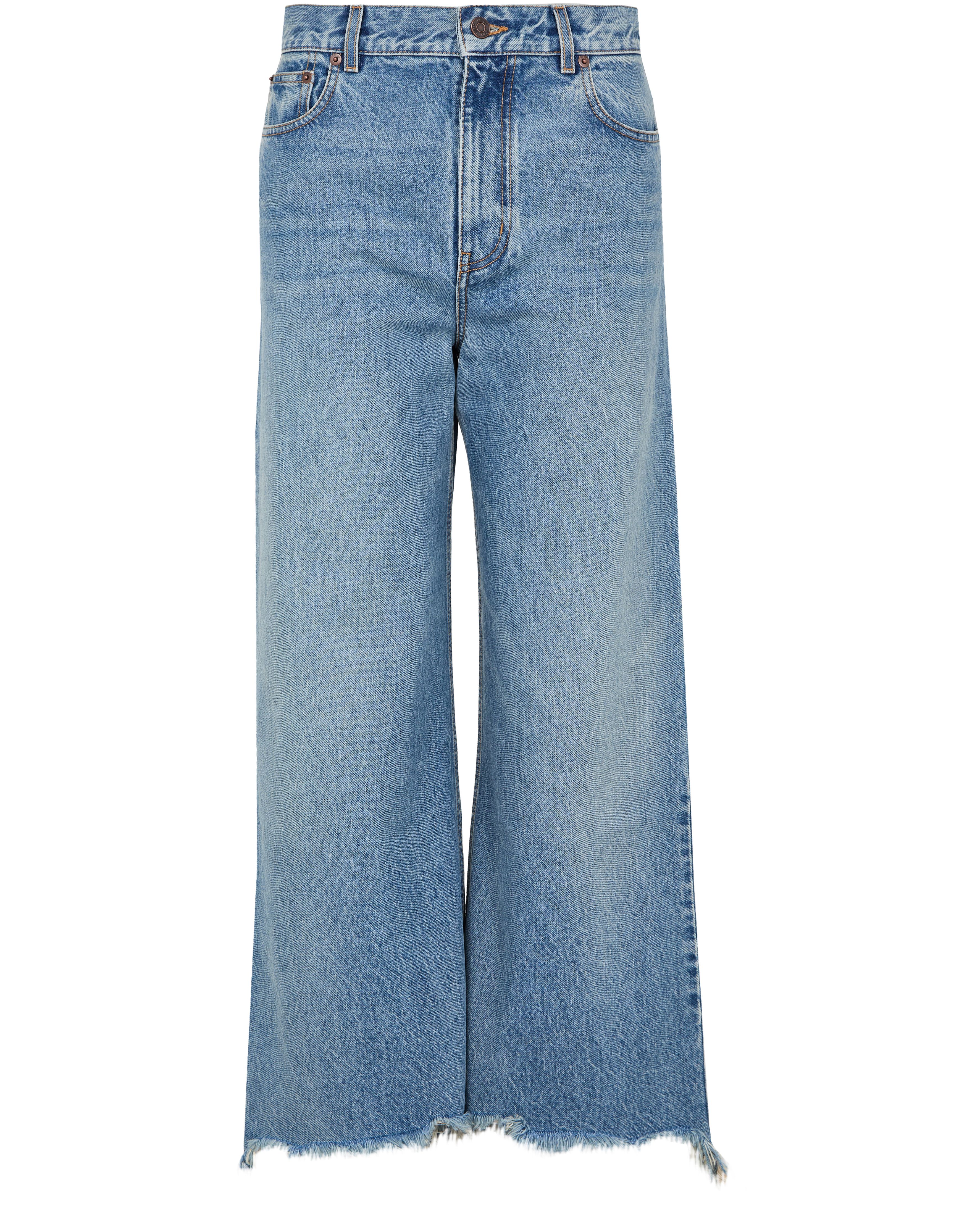 Straight-cut jeans