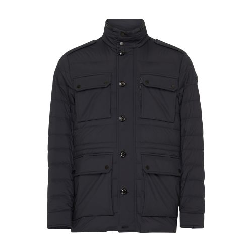 Moncler Munt Hooded Zip-up Down Jacket In 999