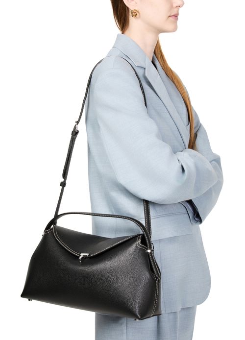 TOTEME T-Lock leather shoulder bag