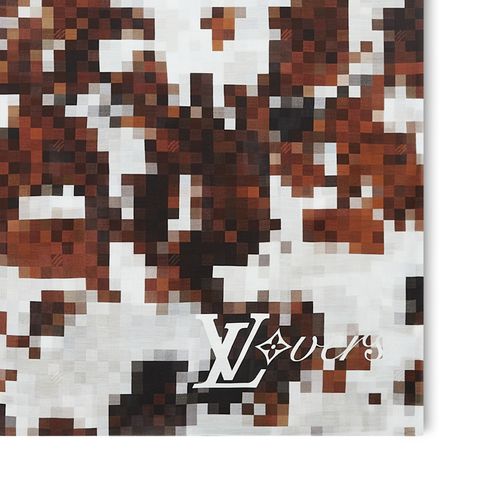 LOUIS VUITTON Cowmooflage Stole