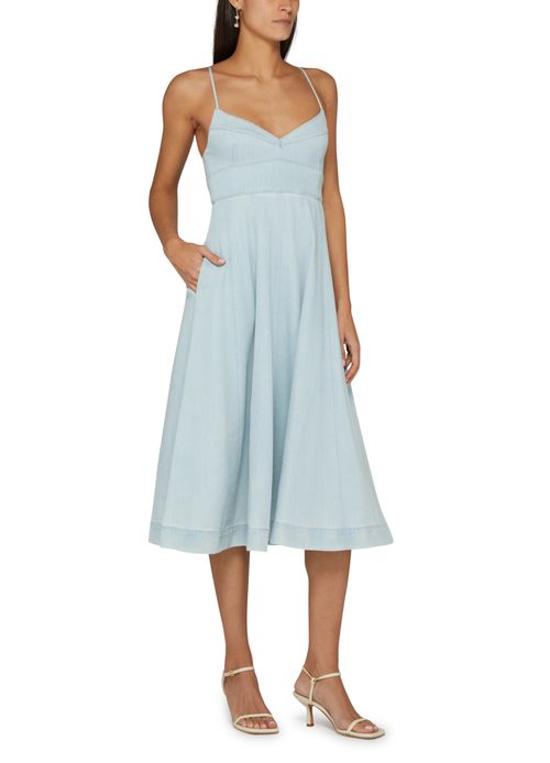 ZIMMERMANN Acacia denim dress