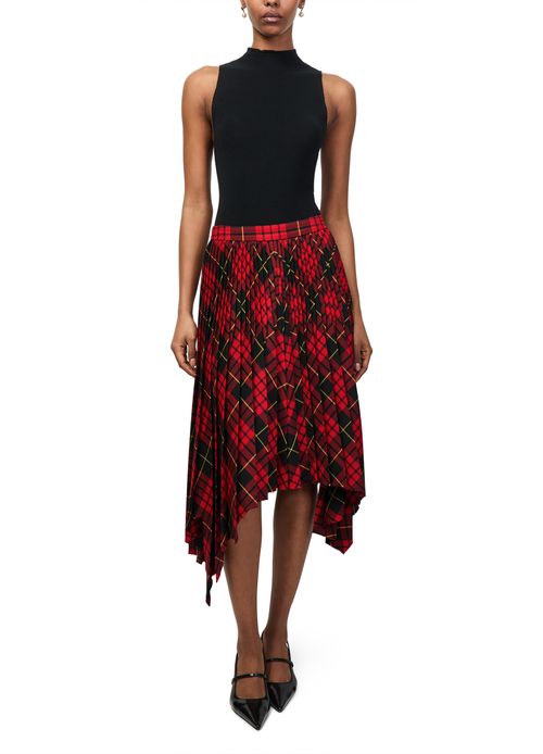 MCQUEEN Jupe midi asymétrique