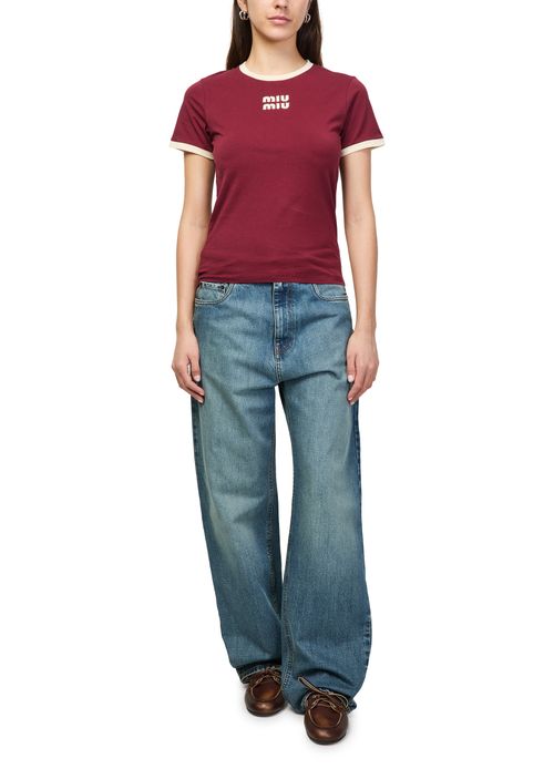 MIU MIU Logo t-shirt