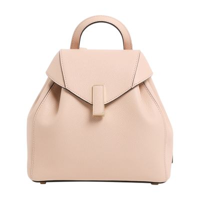 Valextra Iside Mini Leather Backpack In Pink