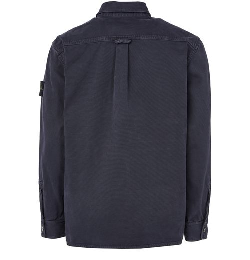 STONE ISLAND Logo patch shirt