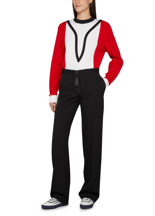 LOUIS VUITTON XXL Zipper Tailored Pants