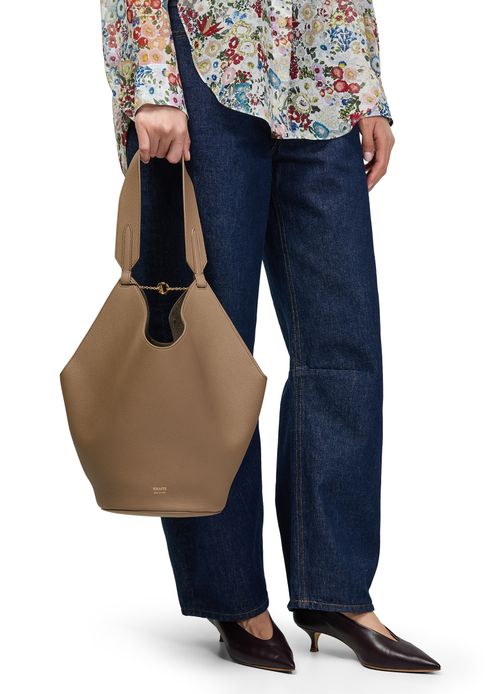 KHAITE Lotus small tote bag