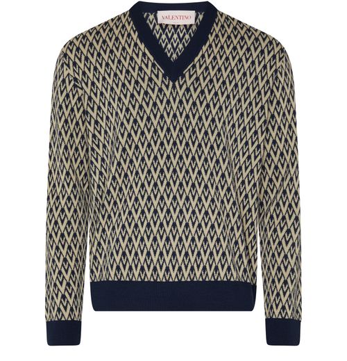 VALENTINO GARAVANI V-neck wool sweater